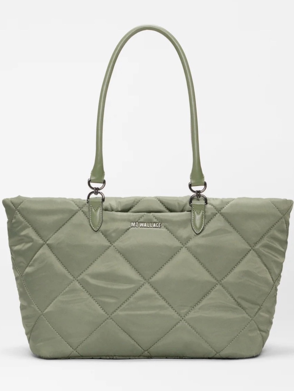 MZ WALLACE Madison Tote Agave  Quilted